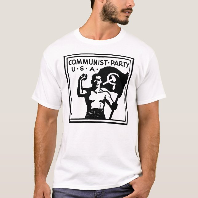 KommunistpartiUSA T-tröja Tröja (Framsida)