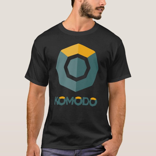 Komodo Crypto Blockchain KMD skjorta T Shirt (Framsida)