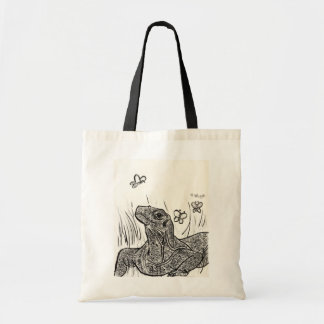 Komodo Dragon Being in Beauty Tygkasse