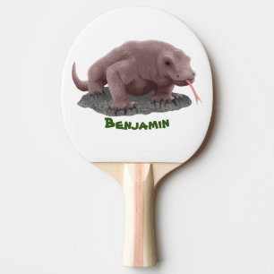 Komodo dragon illustration pingisracket