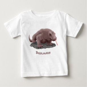 Komodo dragon illustration t shirt