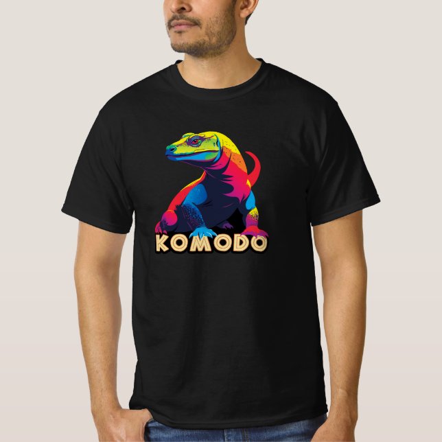 Komodo Dragon T Shirt (Framsida)