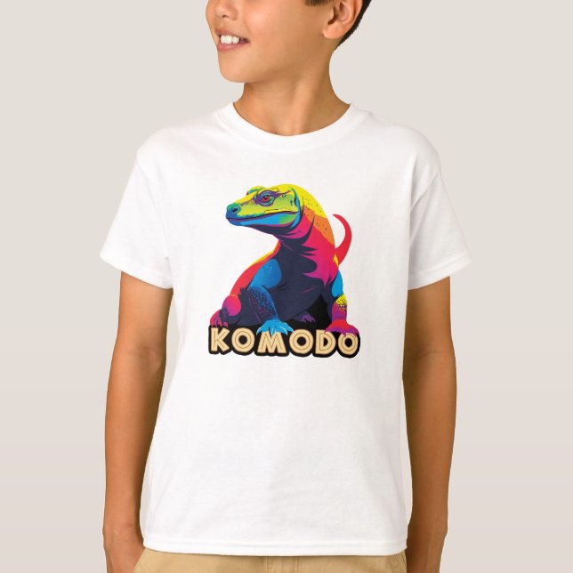 Komodo Dragon T Shirt (Framsida)