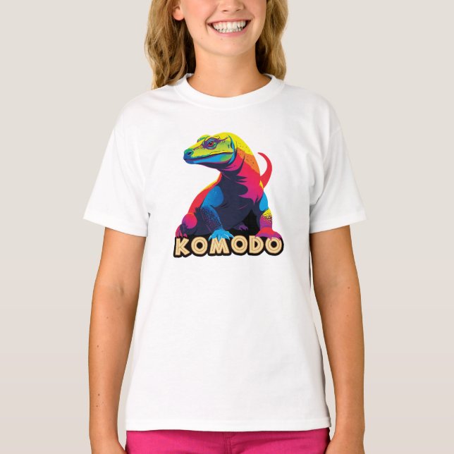 Komodo Dragon T Shirt (Framsida)