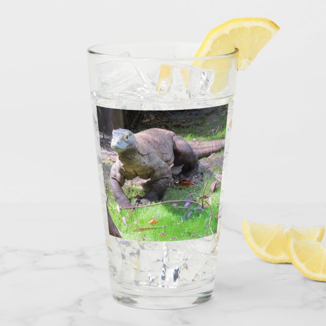 Komodo Dragon Tumbler/Shaker Glass Glaskopp (Bakside Is)