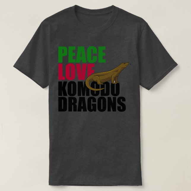 Komodo Dragons T Shirt (Design framsida)