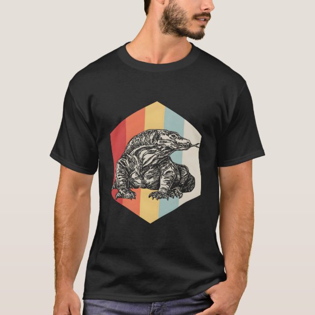 Komodo-drake T Shirt (Framsida)