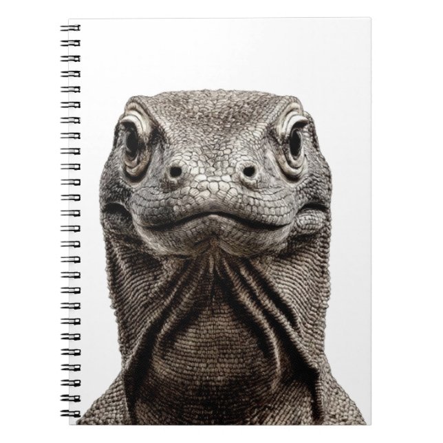 Komodo-huvud Anteckningsbok (Framsidan)