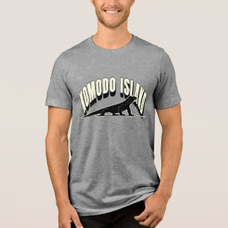 Komodo Island Dinosaur Grafisk T-Shirt
