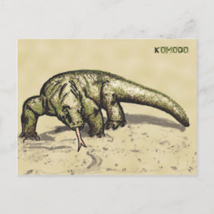 Komodo Vykort