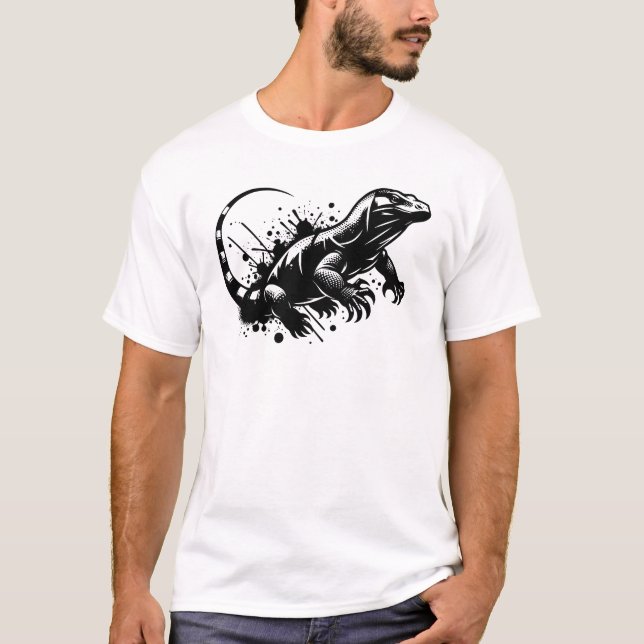Komododrake T Shirt (Framsida)