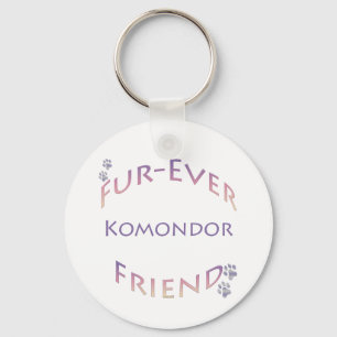 Komondor Furever Nyckelring
