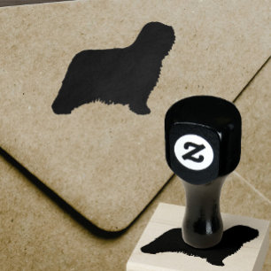 Komondor Hund aveln Silhouette Stämpel