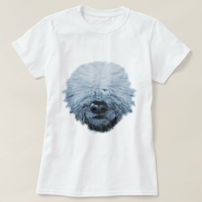 Komondor hund tee shirt (Design framsida)