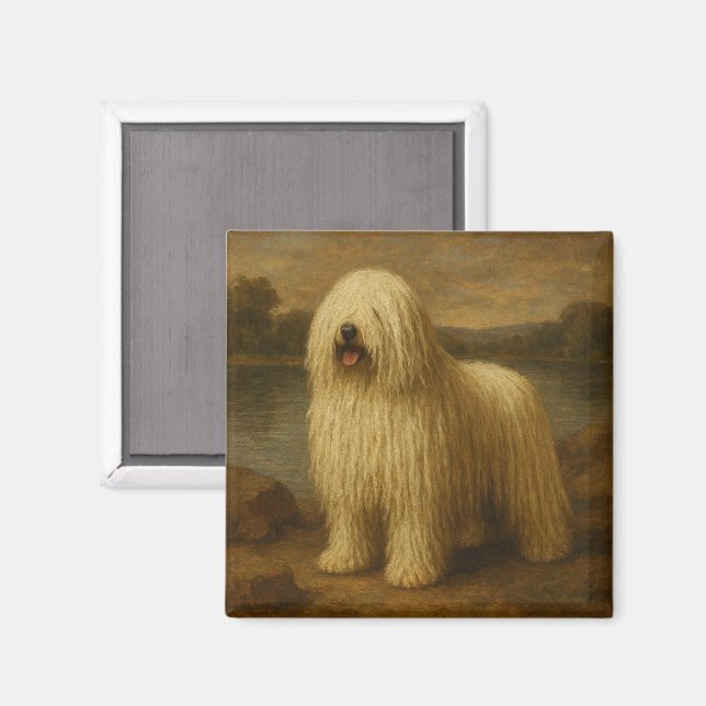 Komondor Magnet (Front/Back)