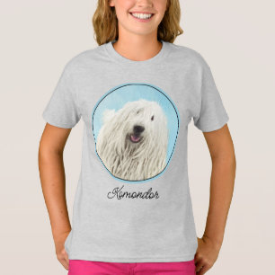 Komondor Painting - Cute Original Hund Art T Shirt