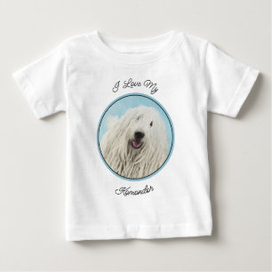 Komondor Painting - Cute Original Hund Art T Shirt