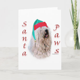 Komondor Santa Tassar Helgkort