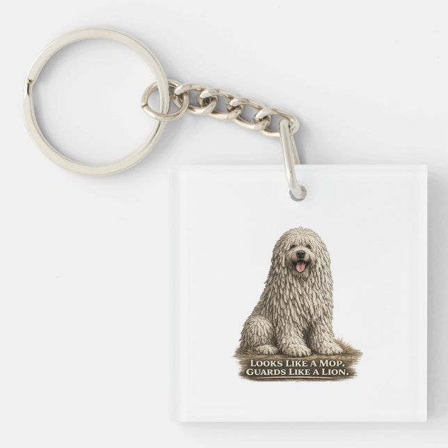 Komondor – Ser ut som en Moppe Bevakar som ett Lej (Framsidan)
