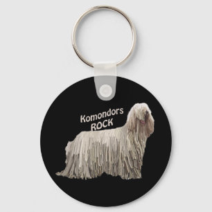 Komondors Sten Nyckelring