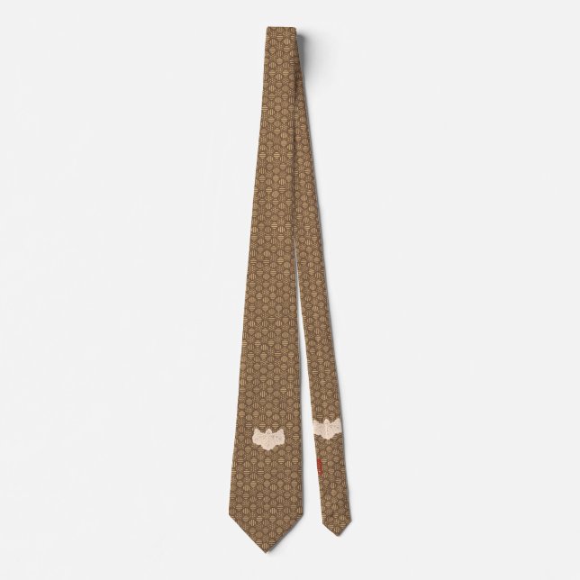 Komonjikirimontsukikawa-doubuku Neck Tie Slips (Framsida)