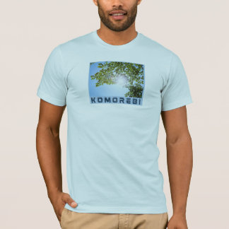 Komorebi T-Shirt – Japansk Naturdesign med Sol