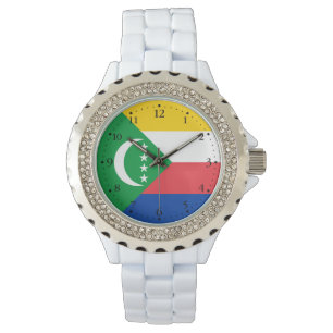 Komorerna Flagga Armbandsur
