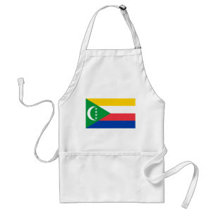 Komorerna Flagga Förkläde