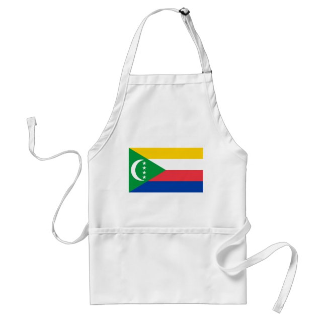 Komorerna Flagga Förkläde (Framsidan)