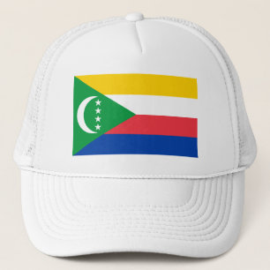 Komorerna Flagga Keps