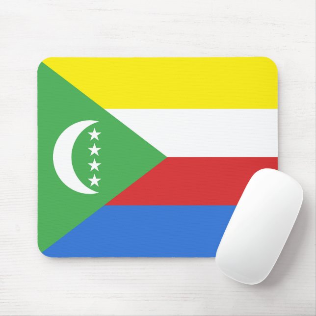 Komorerna flagga musmatta (Med mus)