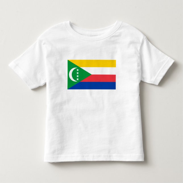 Komorernas flagga t shirt (Framsida)