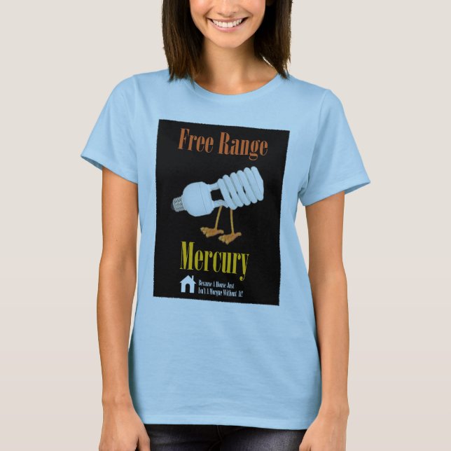 Kompakt Flourescent lökar T Shirt (Framsida)