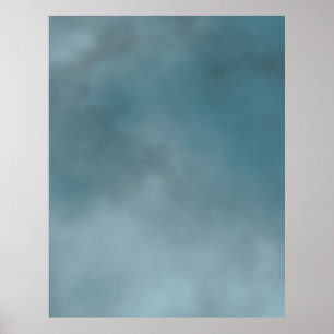 KOMPAKT FOTOBAKGRUND - Mörk Disig Himmel Poster