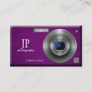 Kompakt kamera-Professionell Fotograf QR-kod Visitkort
