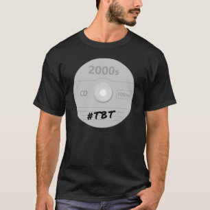 Kompakt skiva - CD Rom Throwback Thursday Dator T Shirt