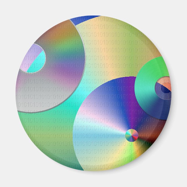 Kompakta diskar magnet (Framsidan)