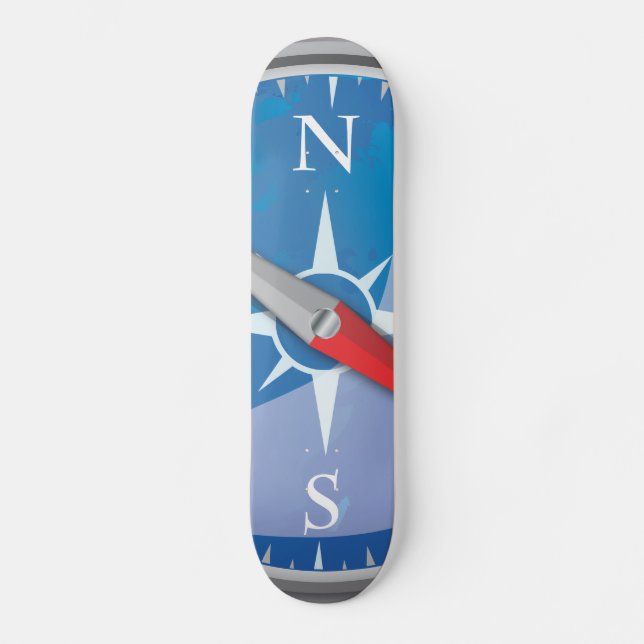 Kompass Skateboard Bräda 20 Cm (Framsida)