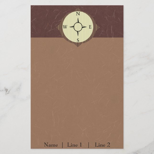 Kompassbrevpapper Brevpapper (Framsida)
