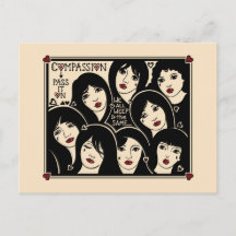 Kompassera den på_ vykort