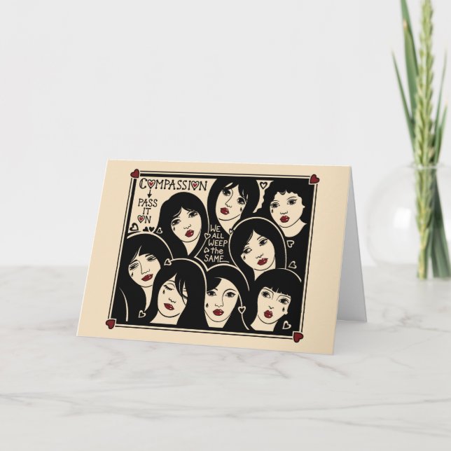 Kompassera det på_Greeting Card Kort (Framsida)