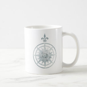 Kompasset steg kaffemugg