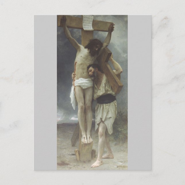 Kompassion av William Bouguereau Vykort (Framsida)