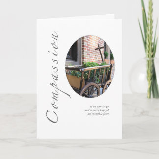 Kompassionerat visitkort för godsvagn kort