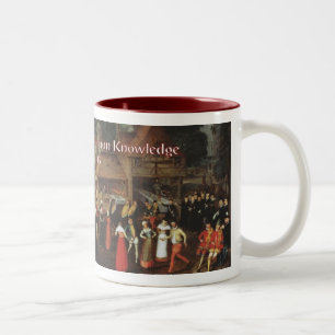 Kompendiumkaffemugg Två-Tonad Mugg