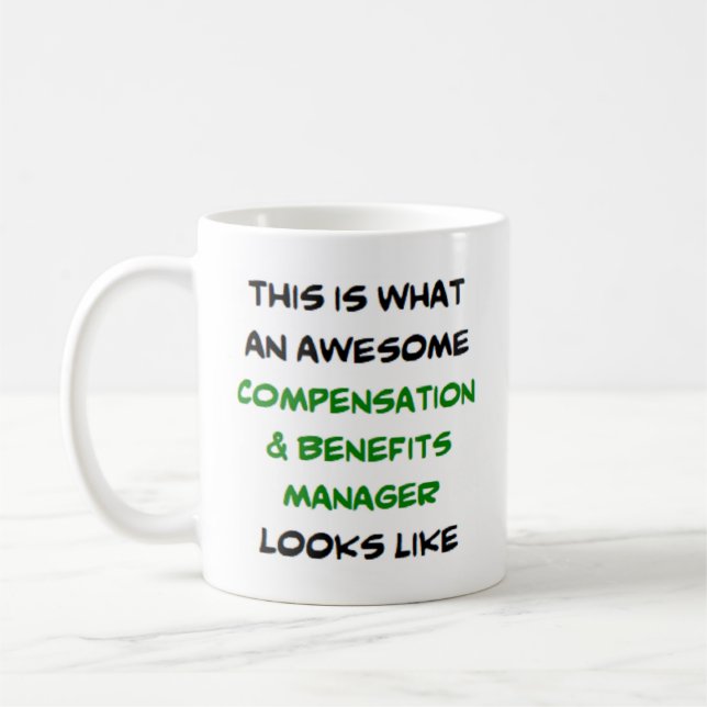 kompensations- och ersättningsansvarig, fantastisk kaffemugg (Vänster)