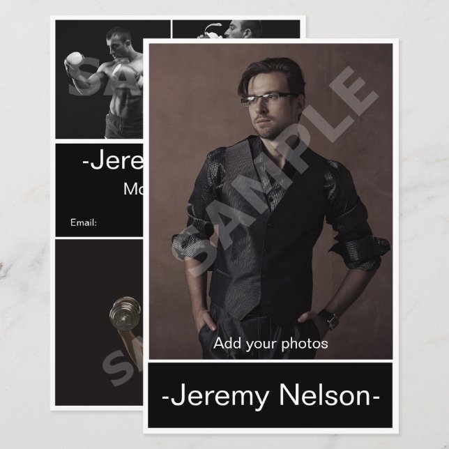 Kompensationskort för huvudskott (Fram/baksida)