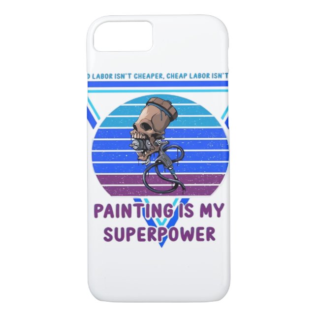 Kompetent arbetskraft är inte Billigt nödvändig Case-Mate iPhone Skal (Baksida)