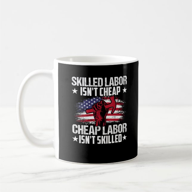 Kompetent arbetskraft är inte Billigtens Billigt A Kaffemugg (Vänster)