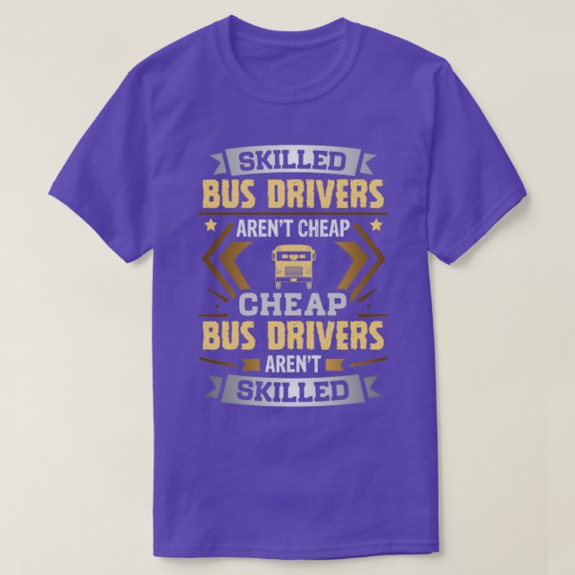 Kompeterad Buss-Billigt för drivrutinen Arenx27t T Shirt (Design framsida)